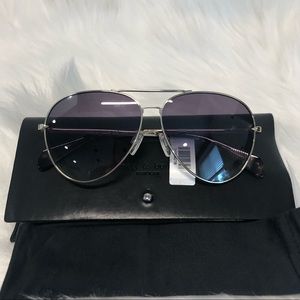 Rag & Bone - Aviator Sunglasses - Gold - 6…